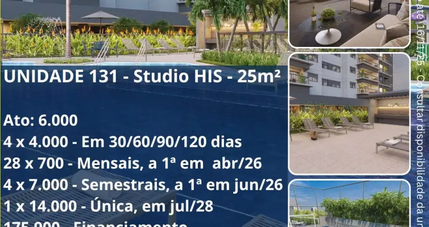 Eztec saúde | studio 25m² perto do metrô são judas – lançamento com preço de oportunidade