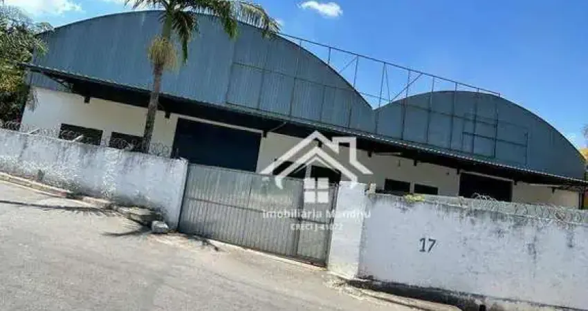 Galpão para alugar, 800 m² por r$ 18.678,36/mês - glebas - franco da rocha/sp