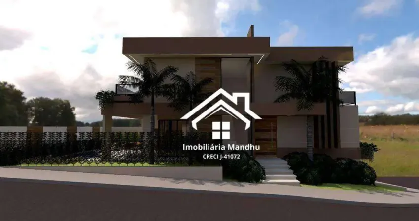 Casa com 3 dormitórios à venda, 270 m² por r$ 2.300.000 - jardim ermida i - jundiaí/sp