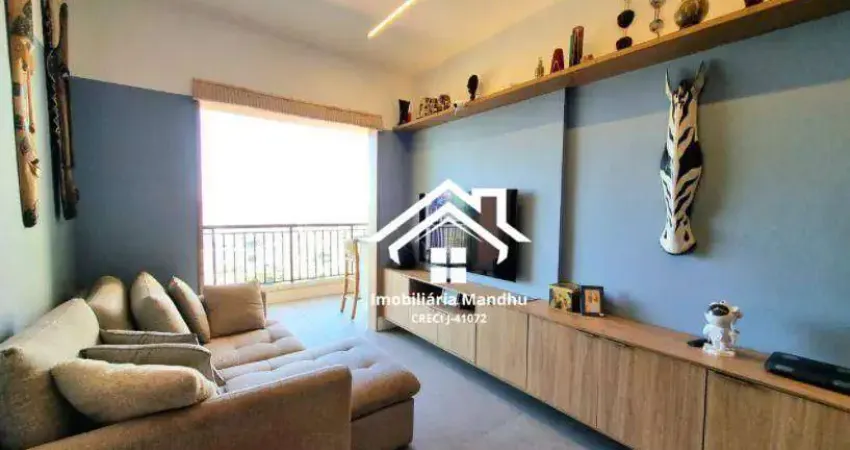 Apartamento à venda no condomínio abitare eco clube no bairro jardim bonfiglioli em jundiaí- sp