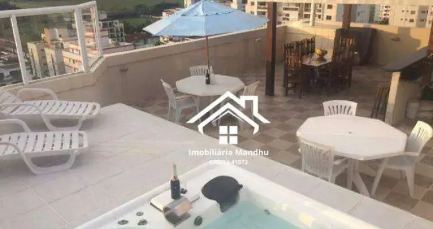 Cobertura com 4 dormitórios à venda, 284 m² por r$ 1.040.000 - jardim las palmas - guarujá/sp