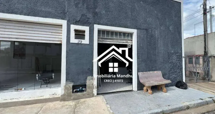 Salão para alugar, 78 m² por r$ 2.000/mês - jardim carolina - jundiaí/sp