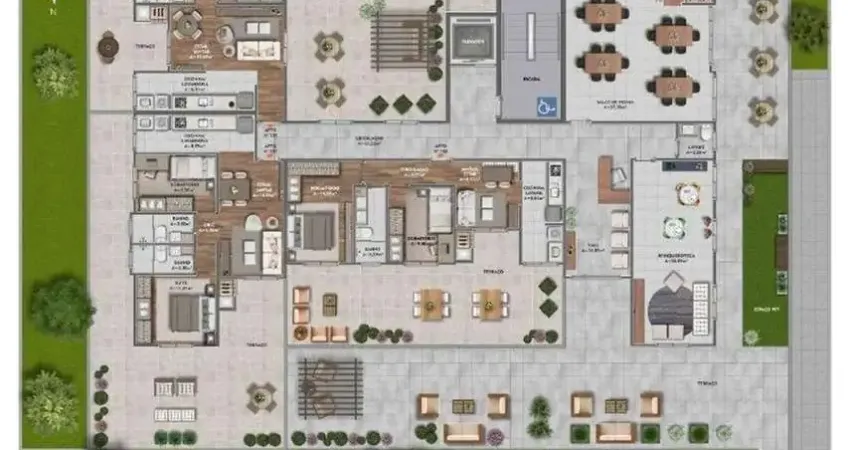 Apartamento com 2 quartos à venda no Cinqüentenário, Caxias do Sul 