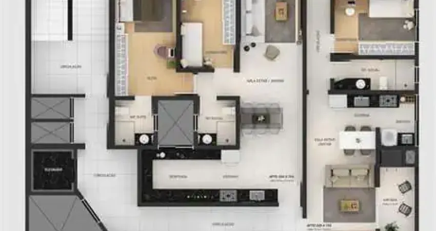Apartamento com 2 quartos à venda no Rio Branco, Caxias do Sul 