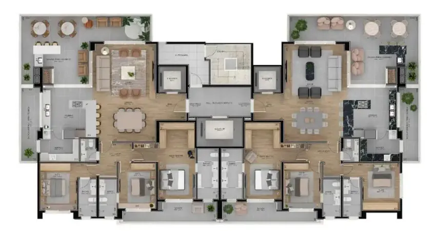 Apartamento com 3 quartos à venda na Nossa Senhora de Lourdes, Caxias do Sul 