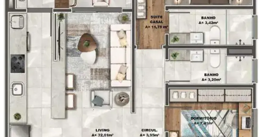 Apartamento com 2 quartos à venda na Vila Verde, Caxias do Sul 