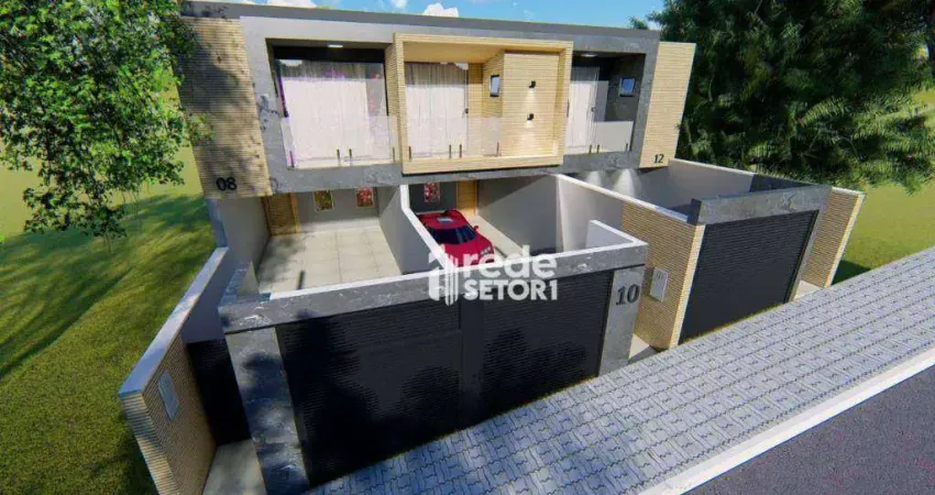 Casa com 3 quarrtos à venda, 118 m² por R$ 590.000 - Recanto da Mata - Juiz de Fora/MG
