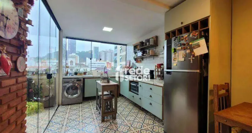 Apartamento Garden com 1 quarto à venda, 82 m² por R$ 590.000 - Granbery - Juiz de Fora/MG