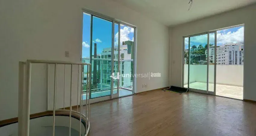 Cobertura com 1 quarto à venda, 78 m² por R$ 349.000 - Morro da Glória - Juiz de Fora/MG