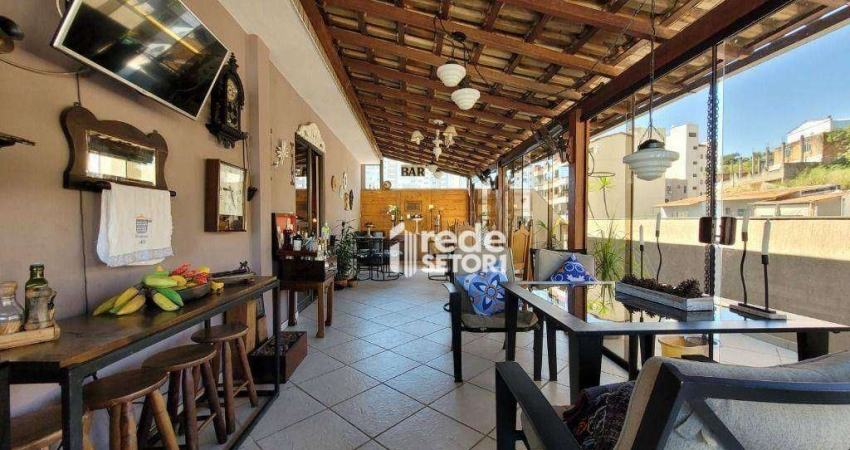 Cobertura com 3 quartos à venda, 207 m² por R$ 780.000 - Bom Pastor - Juiz de Fora/MG