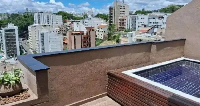 Cobertura à venda, 45 m² por r$ 370.000,00 - centro - juiz de fora/mg