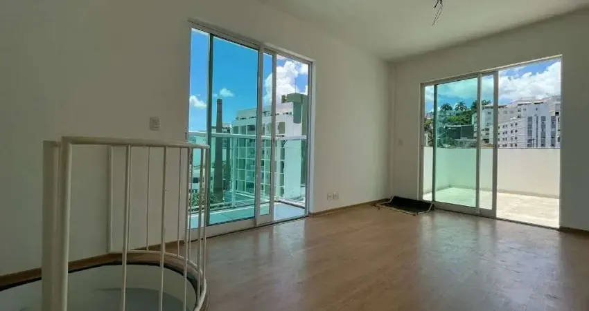 Cobertura com 1 quarto à venda, 78 m² por r$ 349.000 - morro da glória - juiz de fora/mg