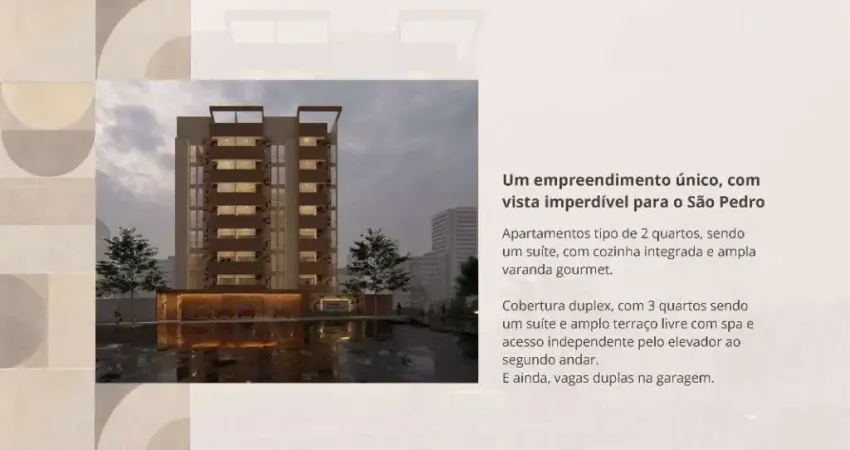 Apartamento garden com 2 quartos à venda, 78 m² por r$ 477.517 - são pedro - juiz de fora/mg