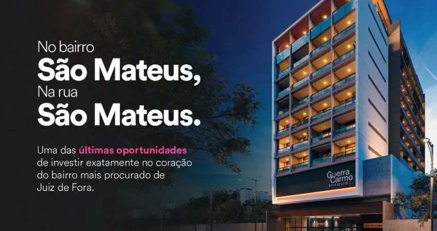 Studio com 1 quartos à venda, 26 m² por r$ 254.990 - são mateus - juiz de fora/mg