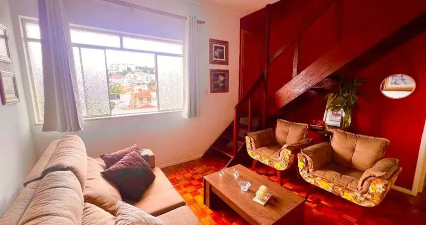 Cobertura com 3 quartos à venda, 134 m² por r$ 349.000 - bonfim - juiz de fora/mg