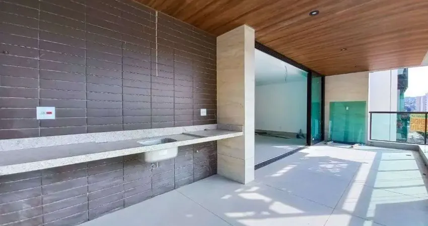 Apartamento com 4 suítes com amplo living, varanda gourmet e 3 vagas à venda, 199 m² por r$ 2.100.000 - bom pastor - juiz de fora/mg