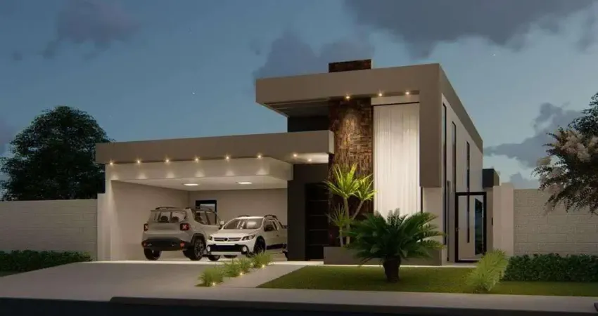 Casa linear com living amplo, ambientes integrados e quintal gramado à venda, 200 m² por r$ 1.100.000 - condomínio via do sol - juiz de fora/mg