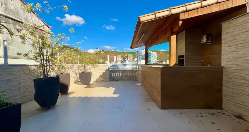 Cobertura com suíte, terraço amplo e 2 vagas — perto da av. rio branco