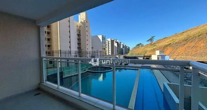 Apartamento com 2 quartos para alugar, 75 m² por R$ 2.600/mês - Cascatinha - Juiz de Fora/MG