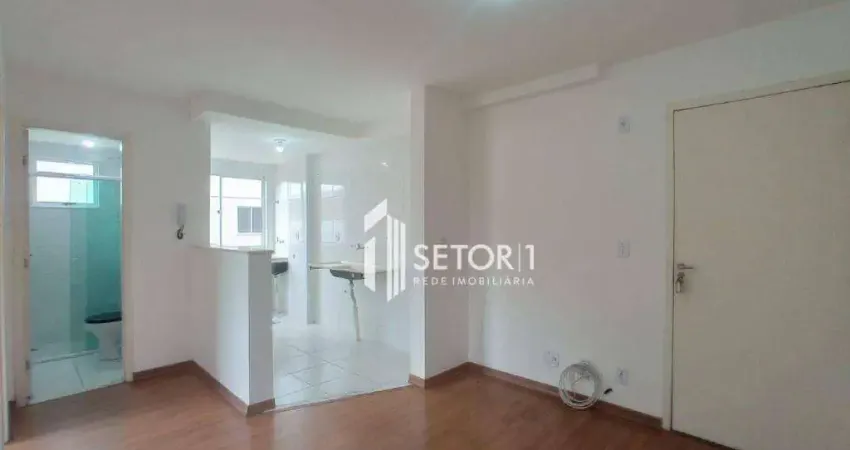 Apartamento com 2 quartos para alugar, 53 m² por R$550,00/mês - Marilândia - Juiz de Fora/MG
