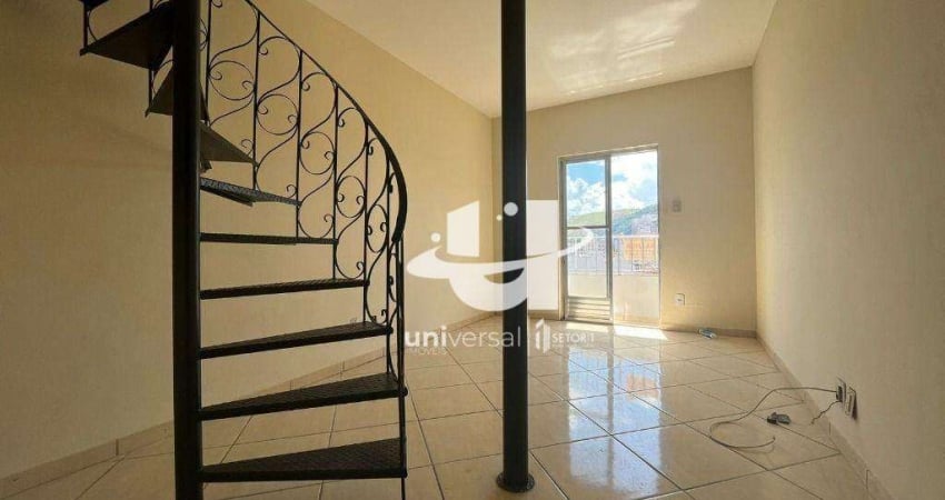Cobertura com 2 quartos para alugar, 90 m² por R$ 1.440,00/mês - Granbery - Juiz de Fora/MG
