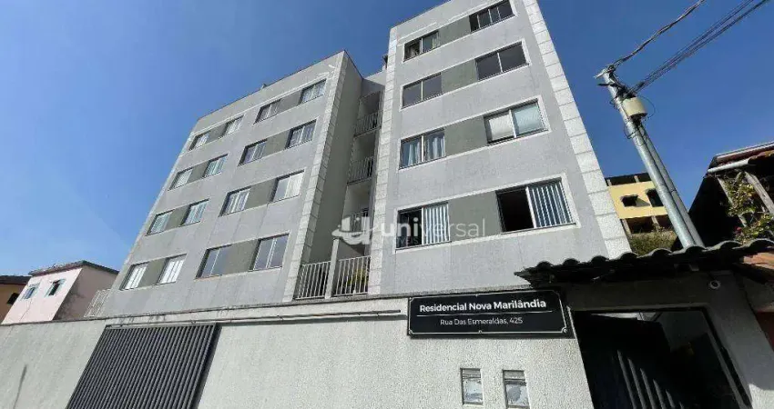 Apartamento com 2 quartos para alugar, 53 m² por r$ 1.050,00/mês - marilândia - juiz de fora/mg