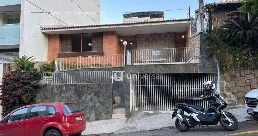 Casa com 5 quartos para alugar, 238 m² por r$ 7.107/mês - santa helena - juiz de fora/mg