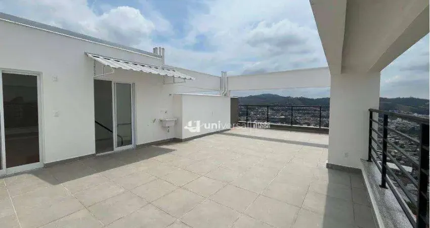 Cobertura com 3 quartos, 116 m² - venda por r$ 600.000,00 ou aluguel por r$ 2.500,00/mês - granbery - juiz de fora/mg
