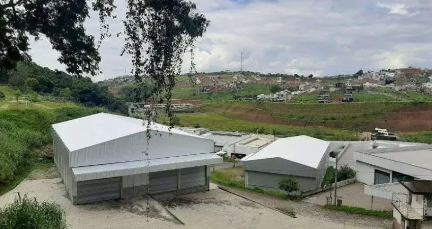 Galpão para alugar, 950 m² por r$ 20.000,00/mês - salvaterra - juiz de fora/mg