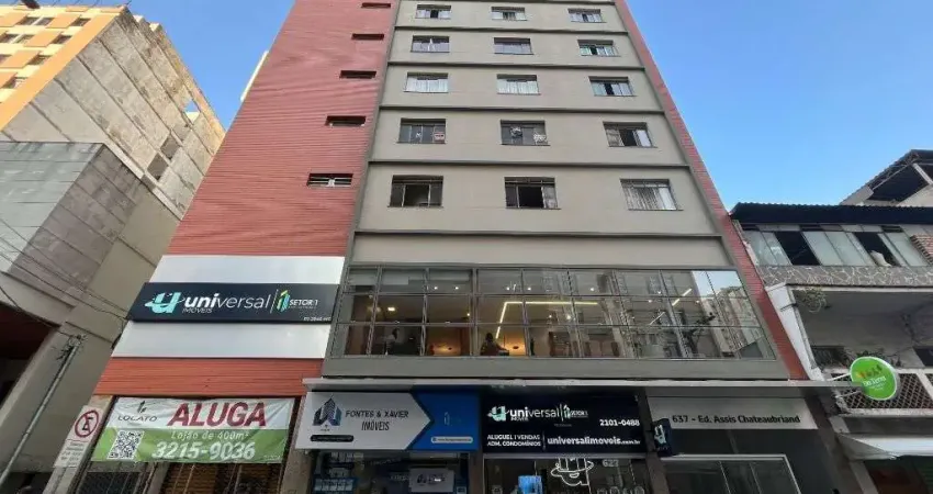 Apartamento com 2 quartos para alugar, 50 m² por r$ 1.927/mês - centro - juiz de fora/mg