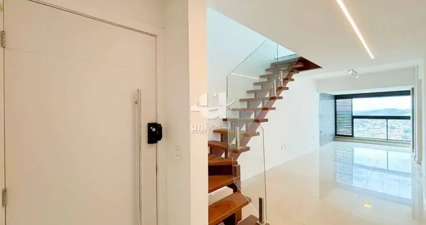 Cobertura com 4 quartos à venda ou locação, 169 m² por r$ 1.369.000 - estrela sul - juiz de fora/mg