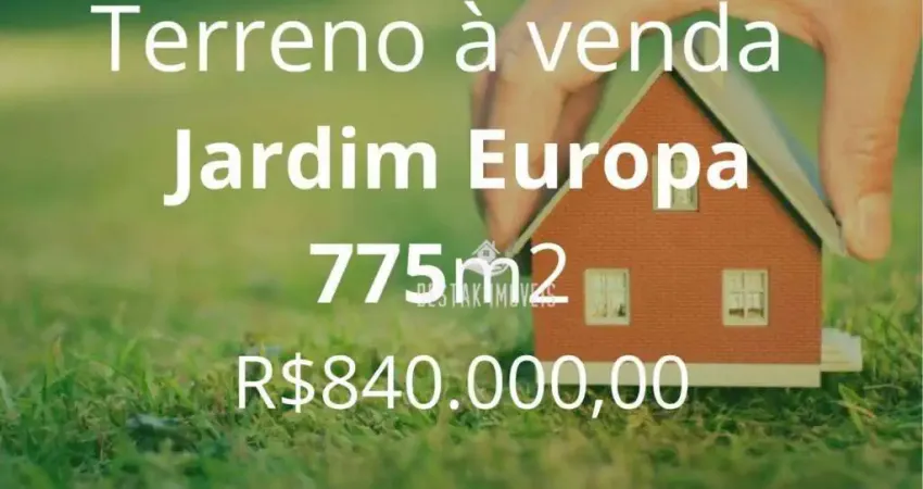 Terreno à venda no Bairro Jardim Europa - Uberlândia/MG