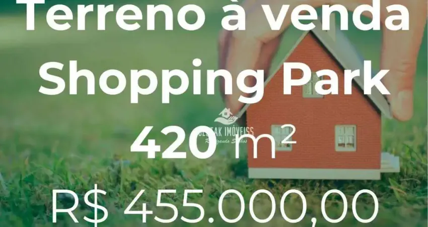 Terreno à venda no Bairro Shopping Park - Gávea Sul - Uberlândia/MG