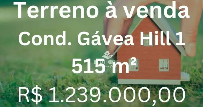 Terreno à venda, Condomínio Gávea Hill 1 - Uberlândia/MG