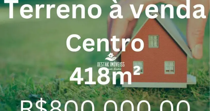 Terreno à venda no Centro, Uberlândia 