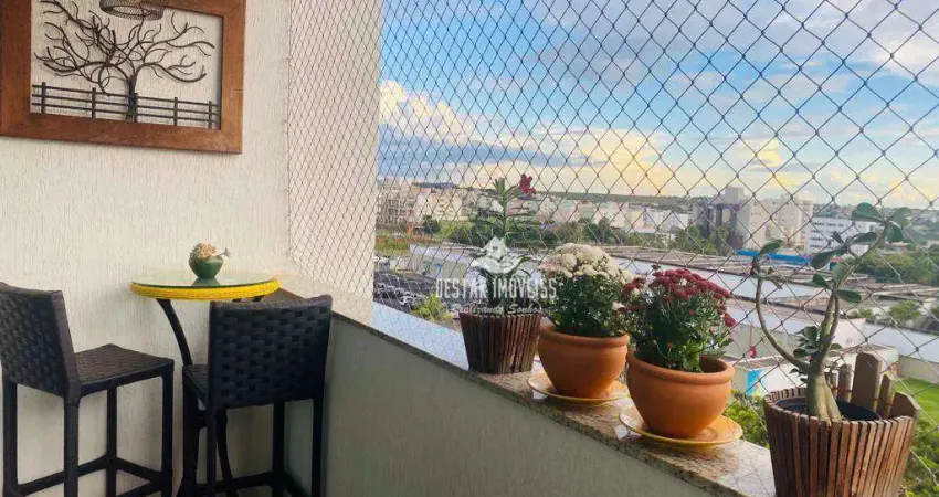 Apartamento com 3 quartos à venda no bairro santa mônica - uberlândia/mg
