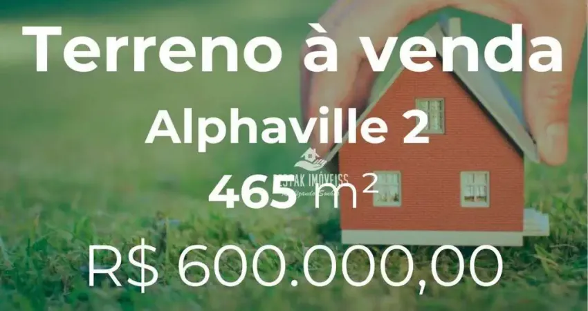 Terreno à venda, Condomínio Alphaville 2 - Granja Marileusa - Uberlândia/MG