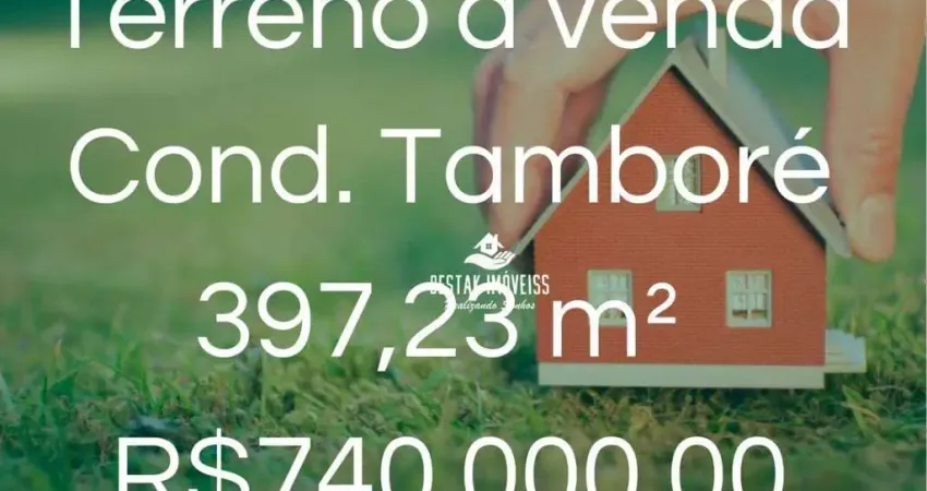 Terreno à venda, condomínio tamboré - gávea - uberlândia/mg