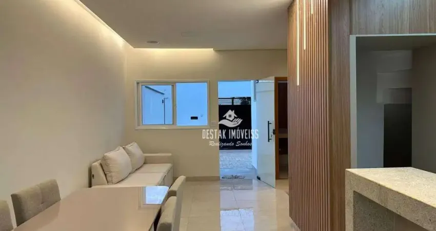 Sobrado com 2 dormitórios à venda, 83 m² por R$ 440.000,00 - Novo Mundo - Uberlândia/MG