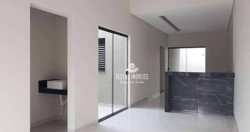 Casa com 3 quartos à venda, bairro Novo Mundo - Uberlândia/MG