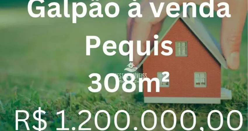 Barracão / Galpão / Depósito com 1 sala à venda no Residencial Pequis, Uberlândia 