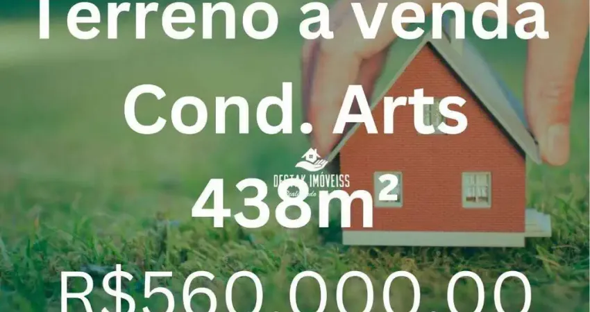 Terreno à venda, no Condomínio Arts - Uberlândia/MG