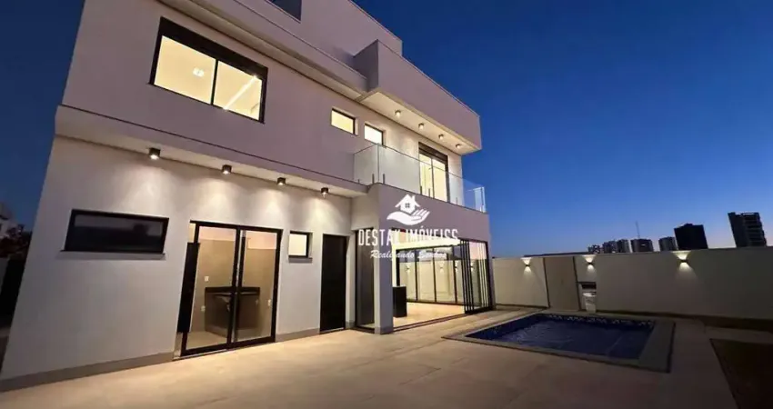 Sobrado com 3 quartos à venda, condomínio alphaville 1 - uberlândia/mg