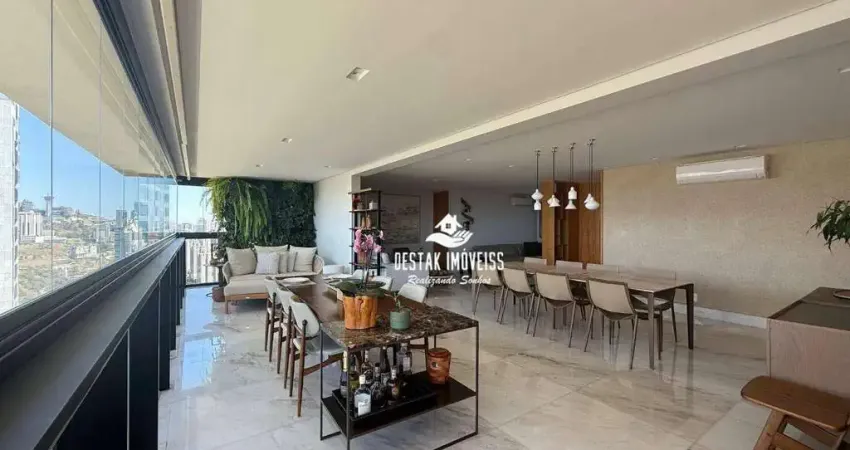 Apartamento com 3 suites à venda bairro vila da serra - nova lima/mg