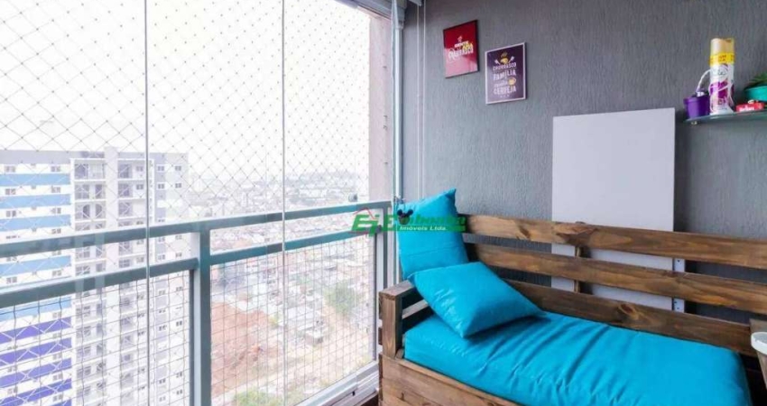Apartamento com 2 dormitórios à venda, 59 m² por R$ 480.000,00 - Picanco - Guarulhos/SP