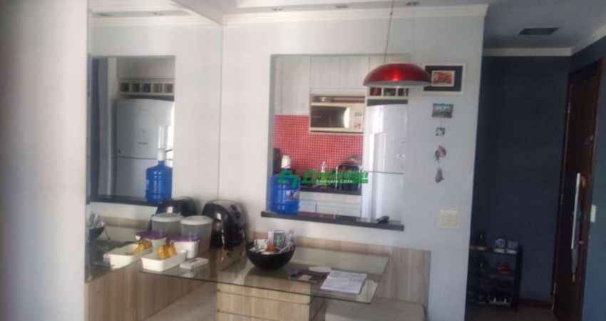 Apartamento com 2 dormitórios à venda, 45 m² por R$ 292.000,00 - Ponte Grande - Guarulhos/SP