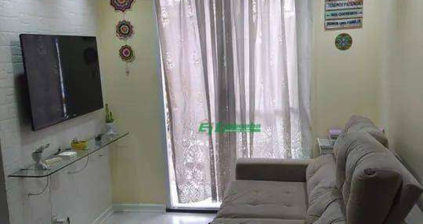 Apartamento com 2 dormitórios à venda, 45 m² por R$ 234.000,00 - Jardim Guilhermino - Guarulhos/SP