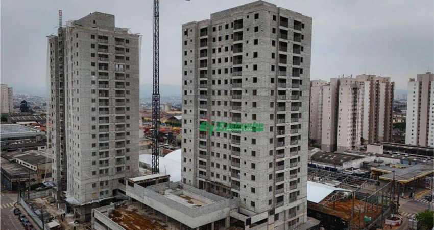 Apartamento com 2 dormitórios à venda, 47 m² por R$ 393.000,00 - Vila das Bandeiras - Guarulhos/SP
