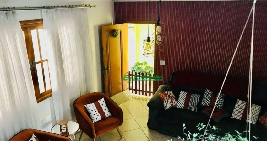 Sobrado com 3 dormitórios à venda, 179 m² por R$ 890.000,00 - Vila Rosália - Guarulhos/SP