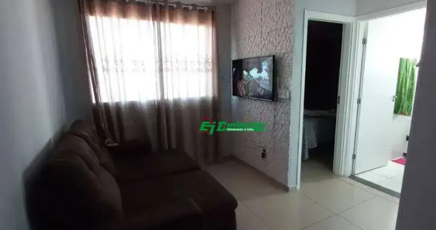 Apartamento com 2 dormitórios à venda, 42 m² por r$ 200.000,00 - vila nova bonsucesso - guarulhos/sp